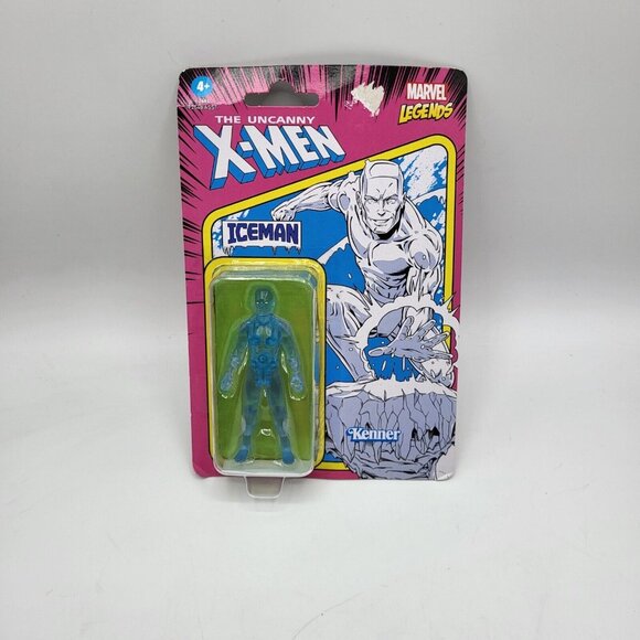 X-Men‎ Iceman The Uncanny Marvel Legends (3 3/4 Inch) Figure By Kenner - Picture 2 of 5